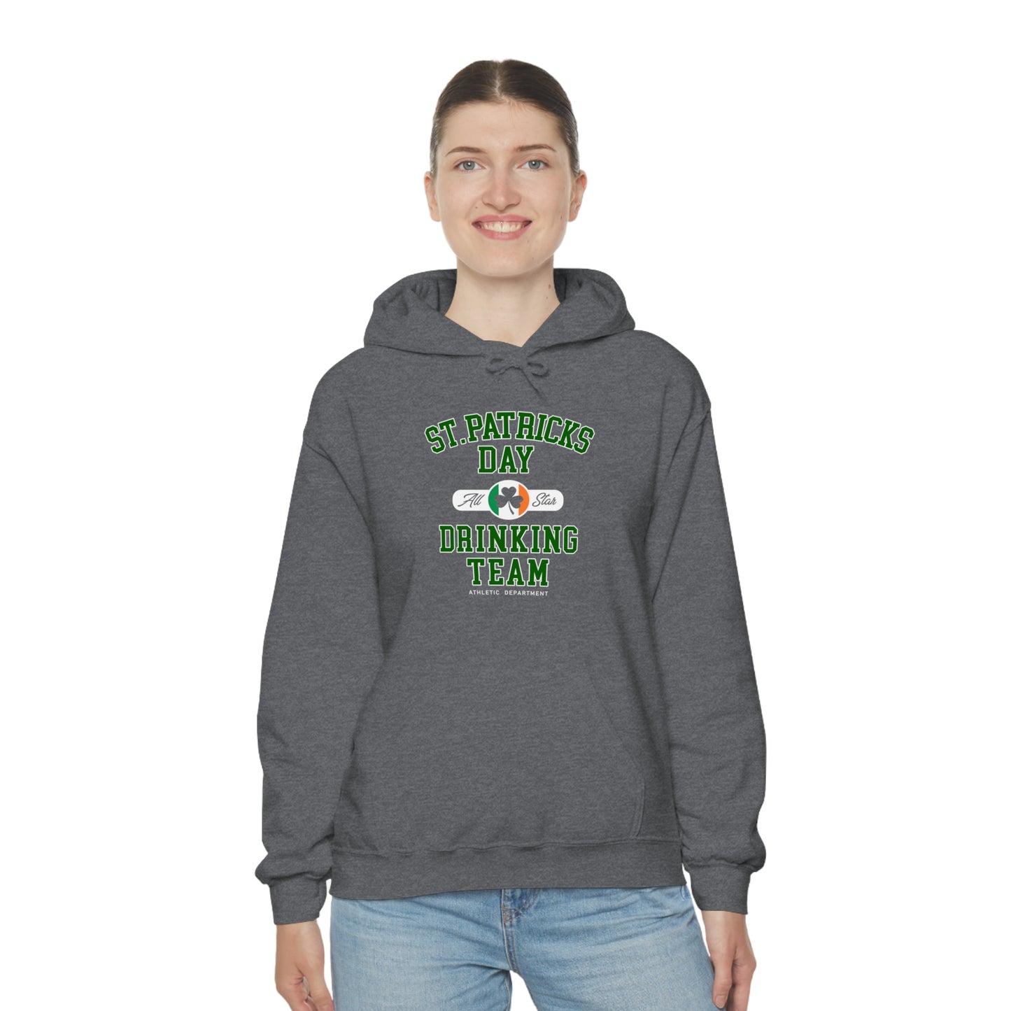 Unisex St Patrick's Day Drinking Team Hooded Sweatshirt