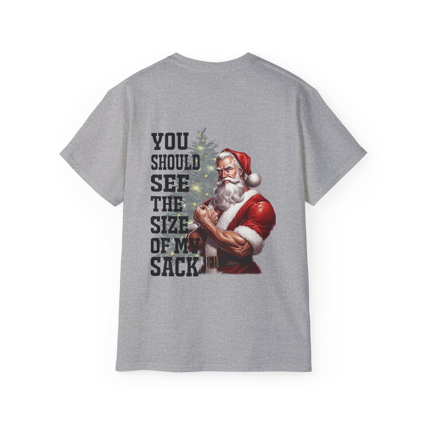 December Daddy Santa Holiday Unisex Ultra Cotton Tee