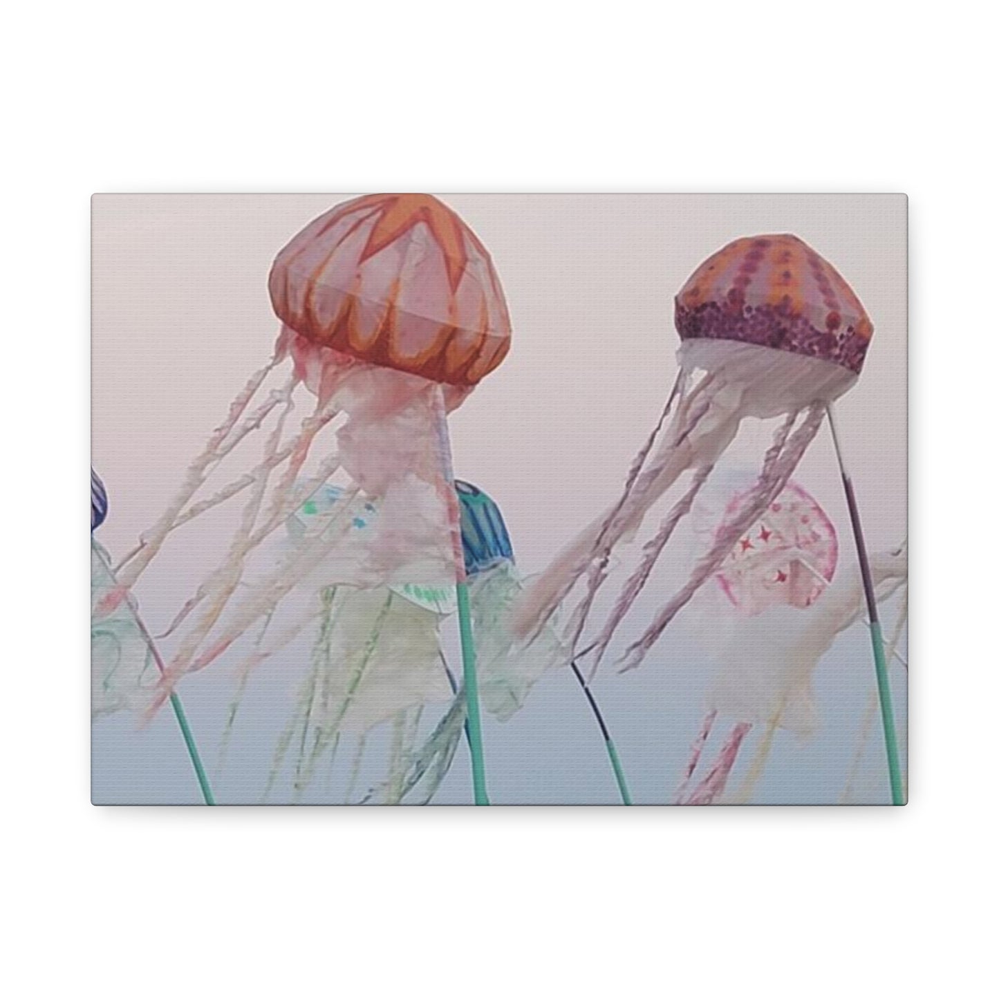 Jellyfish Jamboree, Matte Canvas, Stretched, 1.25"