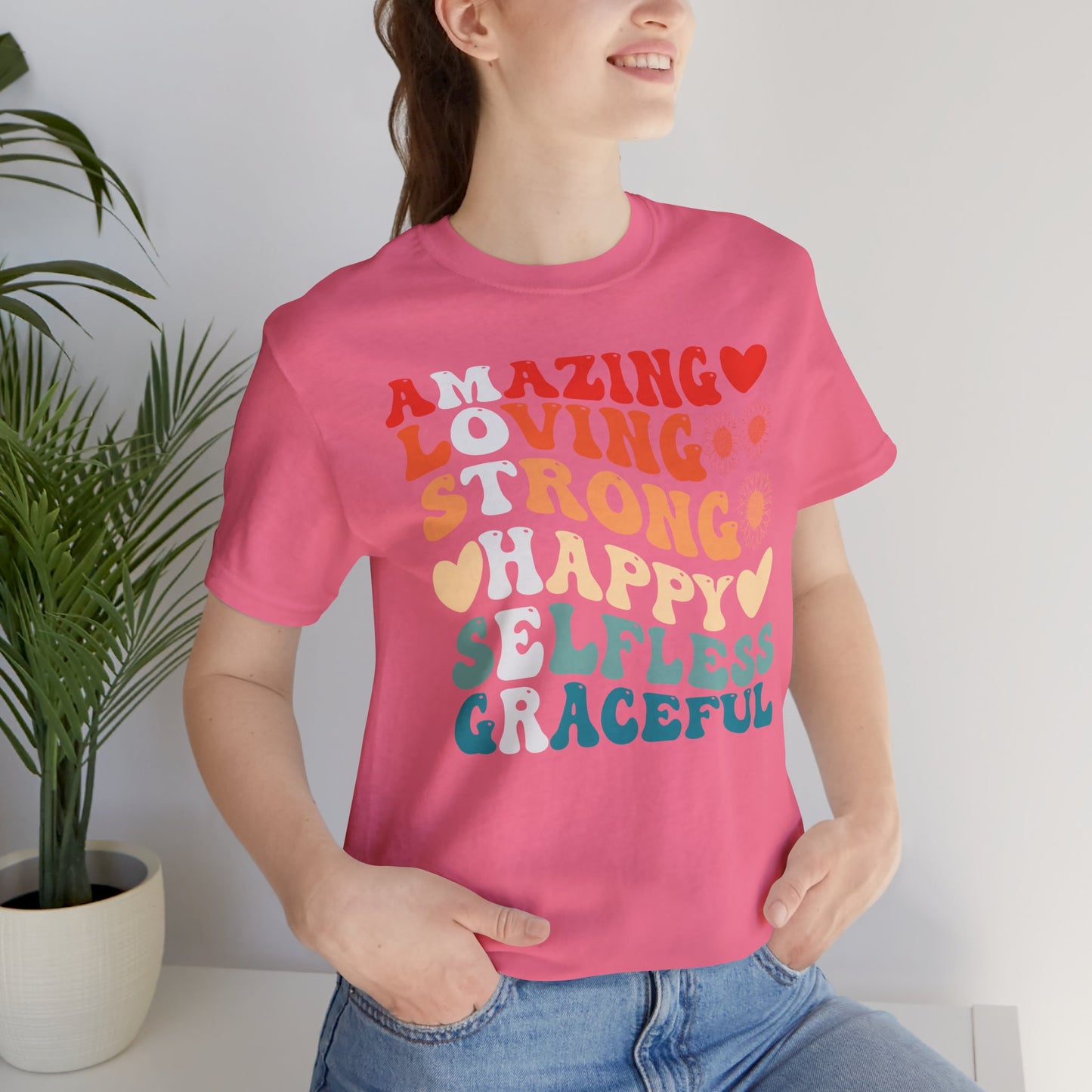 Mother's Day, Amazing Mother, XS-3XL, Unisex Jersey Short Sleeve Tee