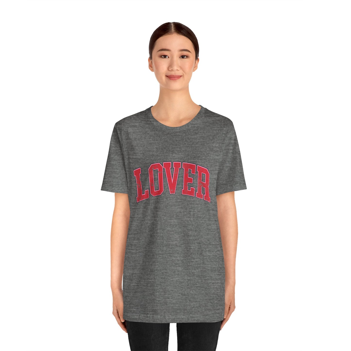 Lover Valentines Day Unisex Jersey Short Sleeve Tee