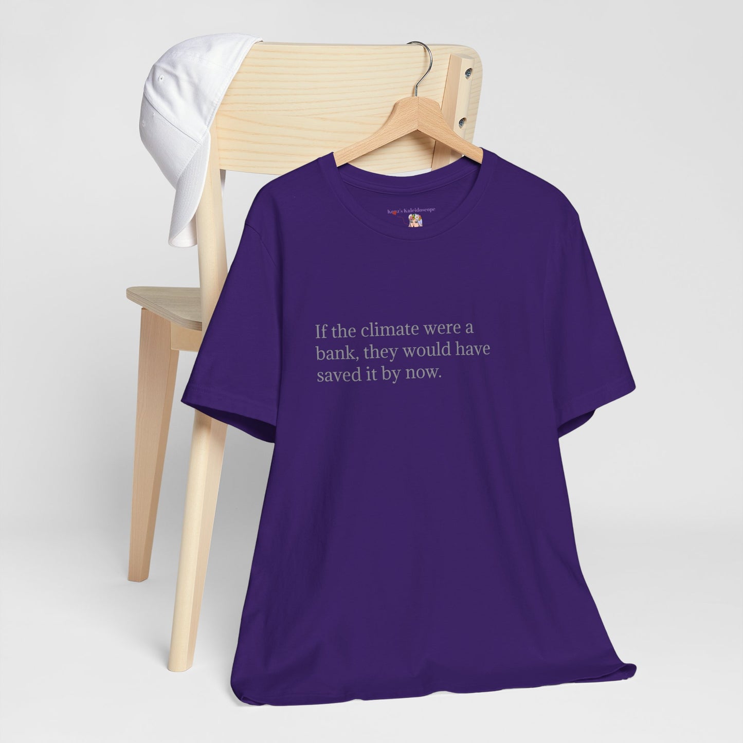 If The Climate Was A Bank, They Would Have Saved It By Now, S-3XL, Unisex Jersey Short Sleeve Tee