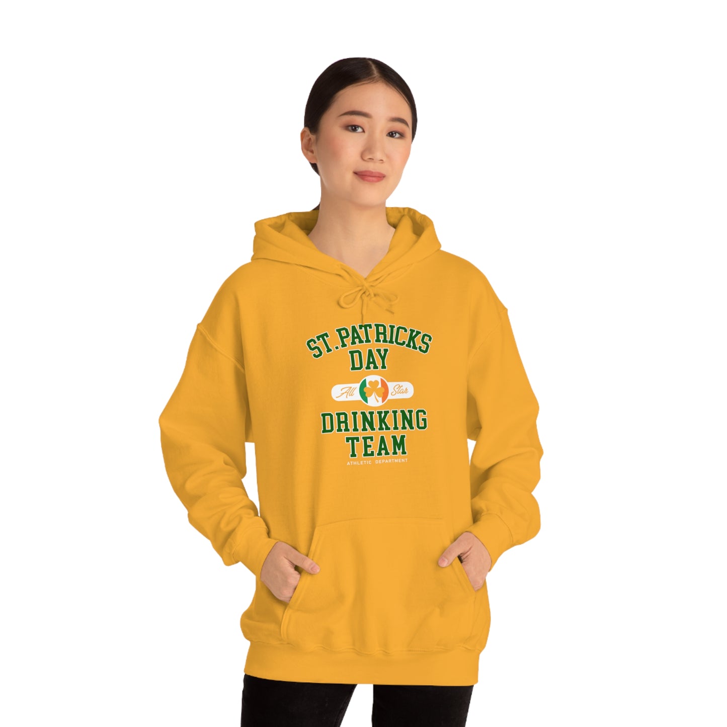 Unisex St Patrick's Day Drinking Team Hooded Sweatshirt