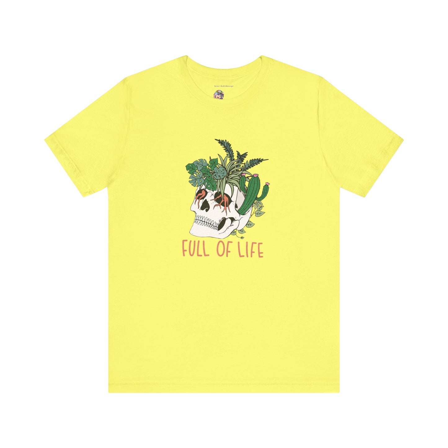 Plants, Full of Life, Skeleton, Springtime, Gardening, XS-3XL Unisex Jersey Short Sleeve Tee