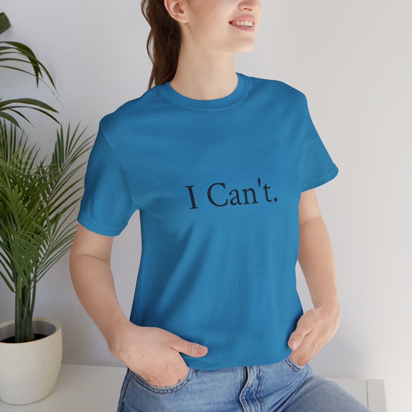 I Can't, I'm Busy Soaking My Sweater, XS-5XL, Unisex Jersey Short Sleeve Tee