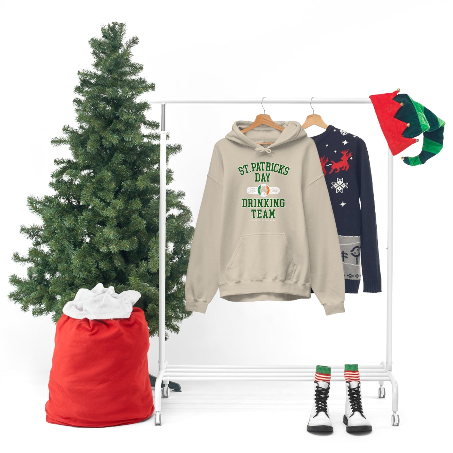 Unisex St Patrick's Day Drinking Team Hooded Sweatshirt