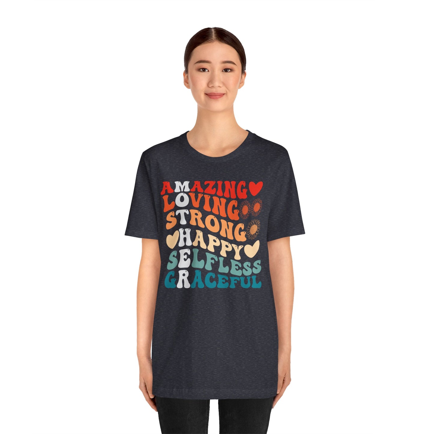 Mother's Day, Amazing Mother, XS-3XL, Unisex Jersey Short Sleeve Tee