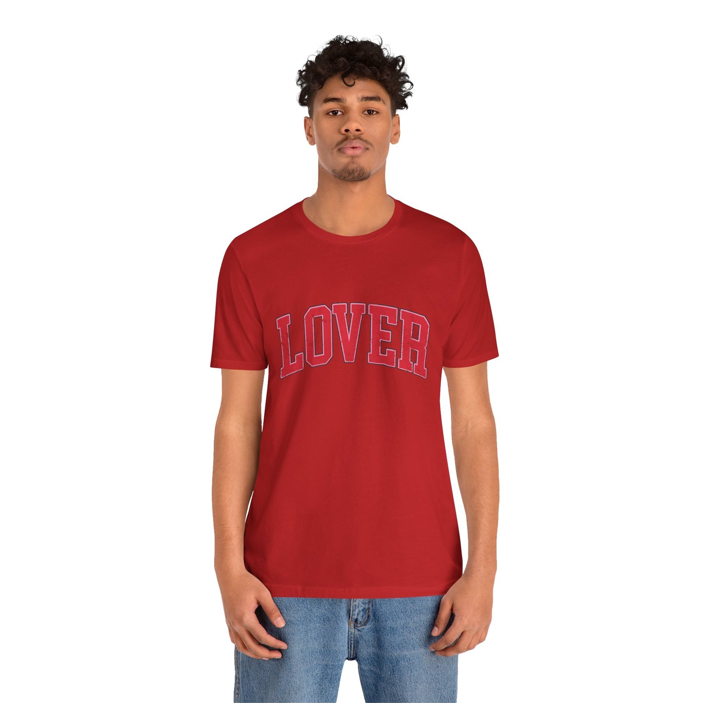 Lover Valentines Day Unisex Jersey Short Sleeve Tee