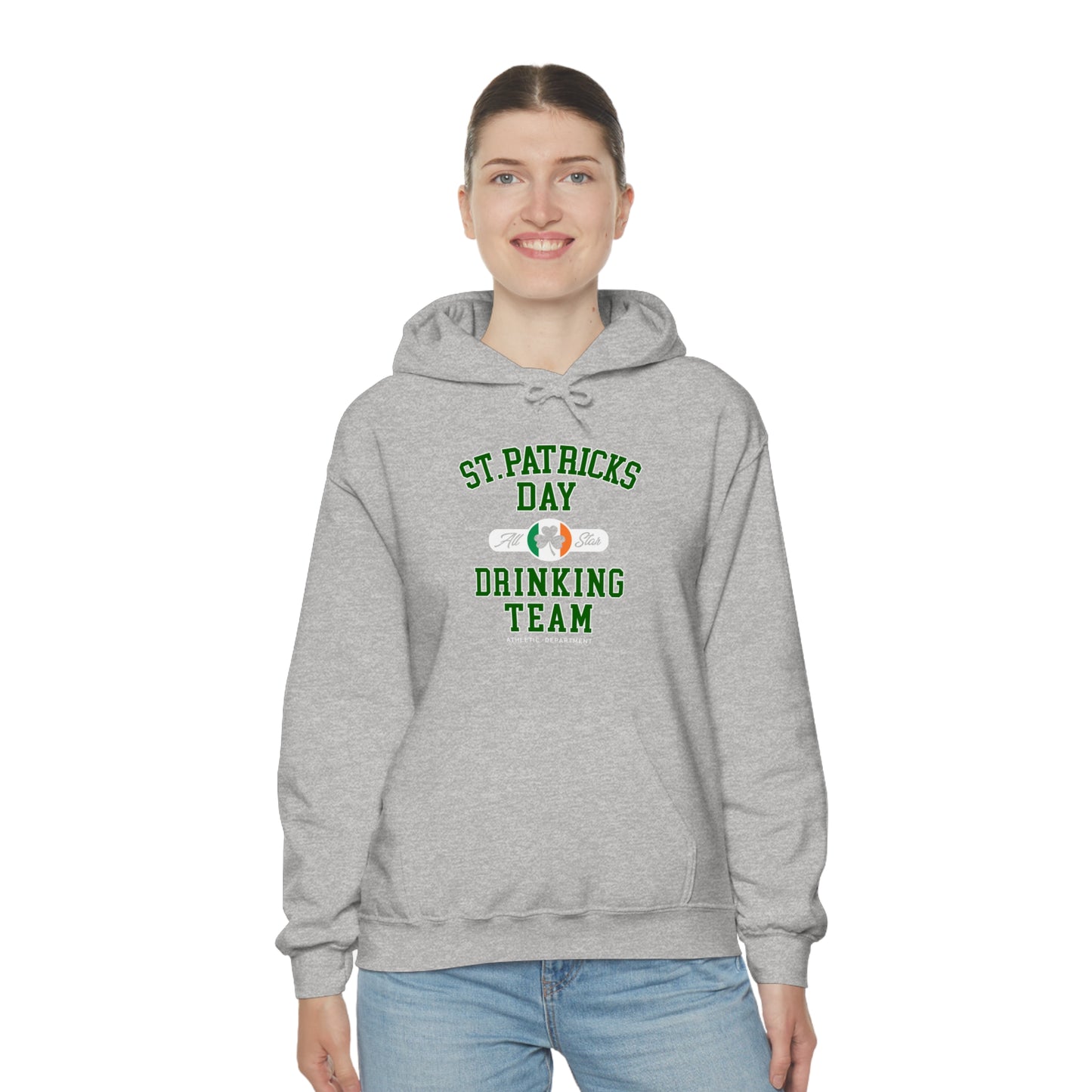 Unisex St Patrick's Day Drinking Team Hooded Sweatshirt