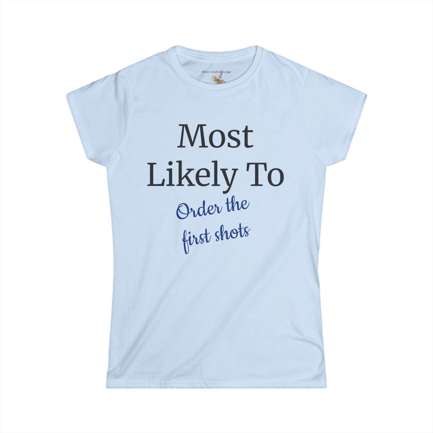 Bachelorette Party Most Likely To, S-2XL, Women's Softstyle Tee