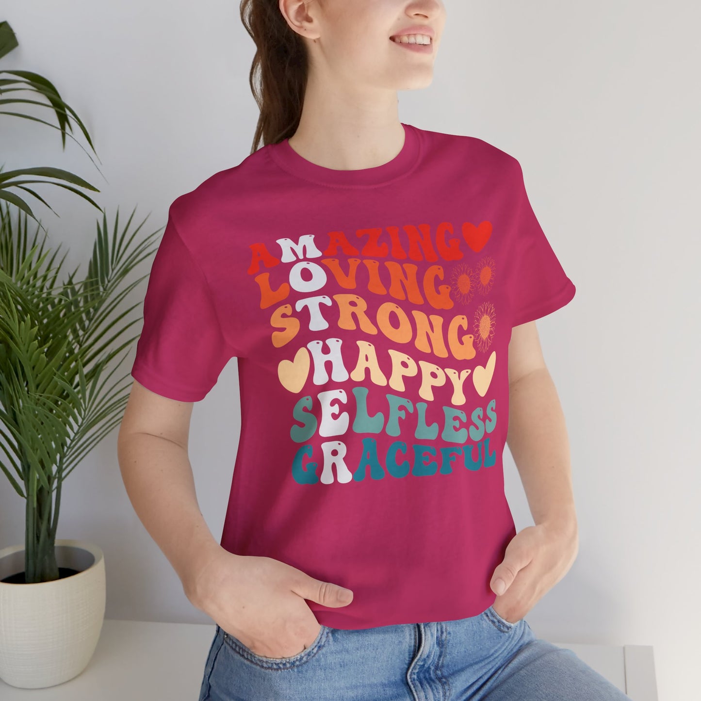 Mother's Day, Amazing Mother, XS-3XL, Unisex Jersey Short Sleeve Tee