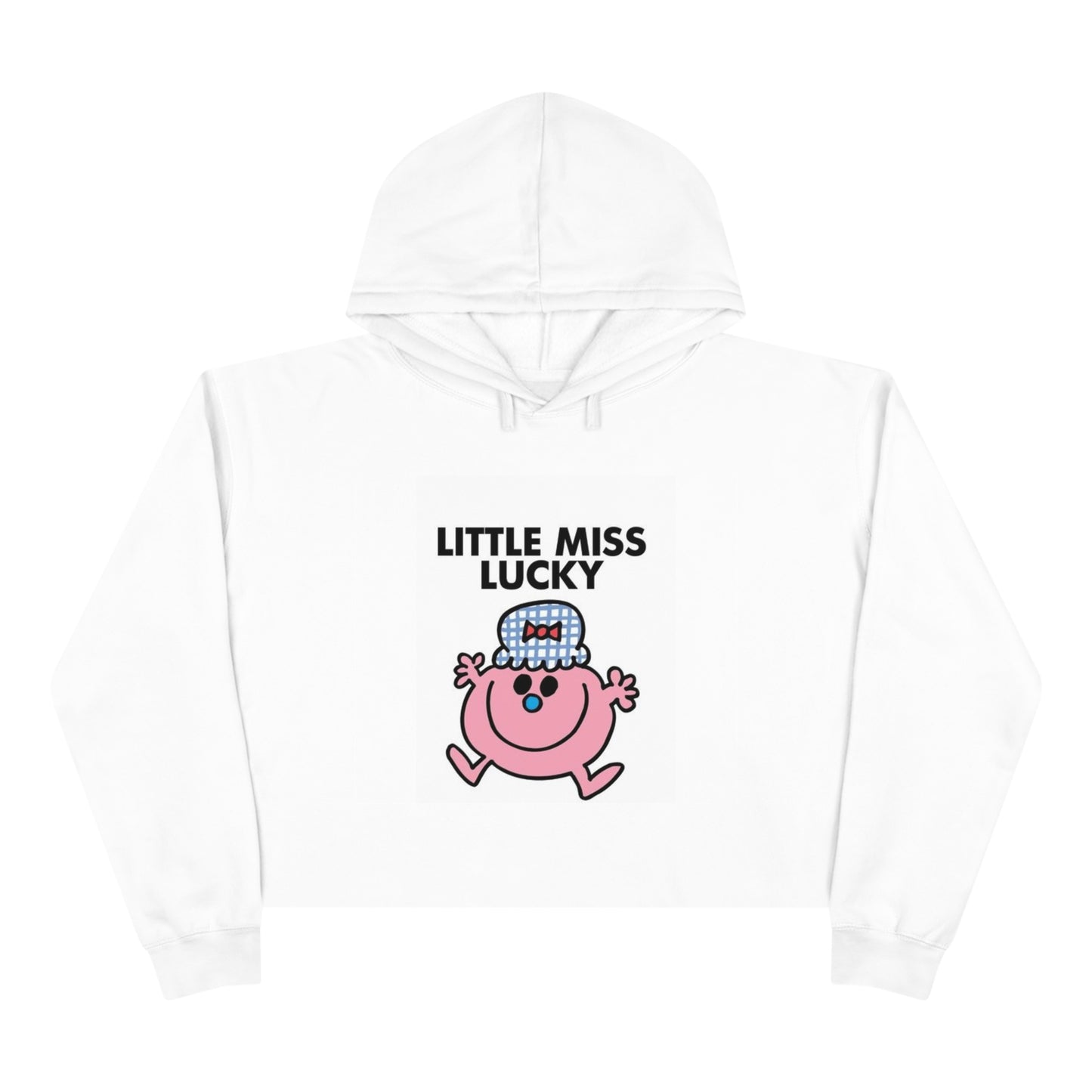Crop Little Miss Lucky St Patricks Day Hoodie