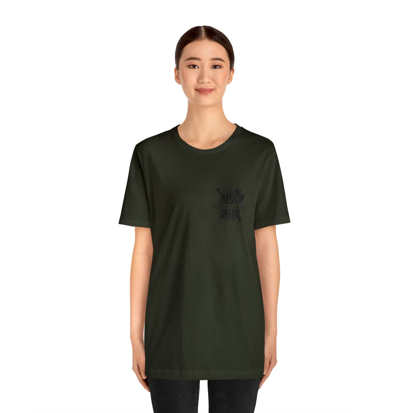 Anne and Scott, Bridal Party, Bridesmaids, Unisex Jersey Short Sleeve Tee