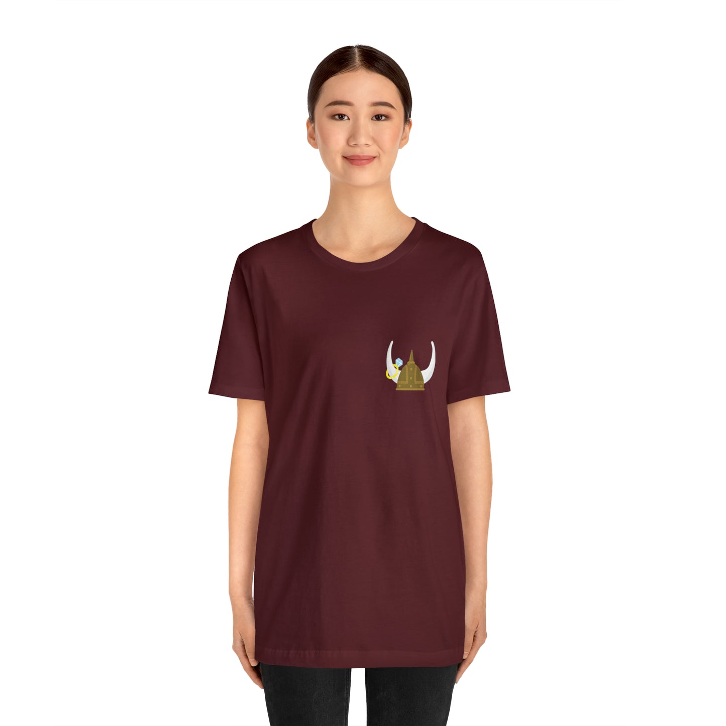 Anne and Scott, Bride, Unisex Jersey Short Sleeve Tee