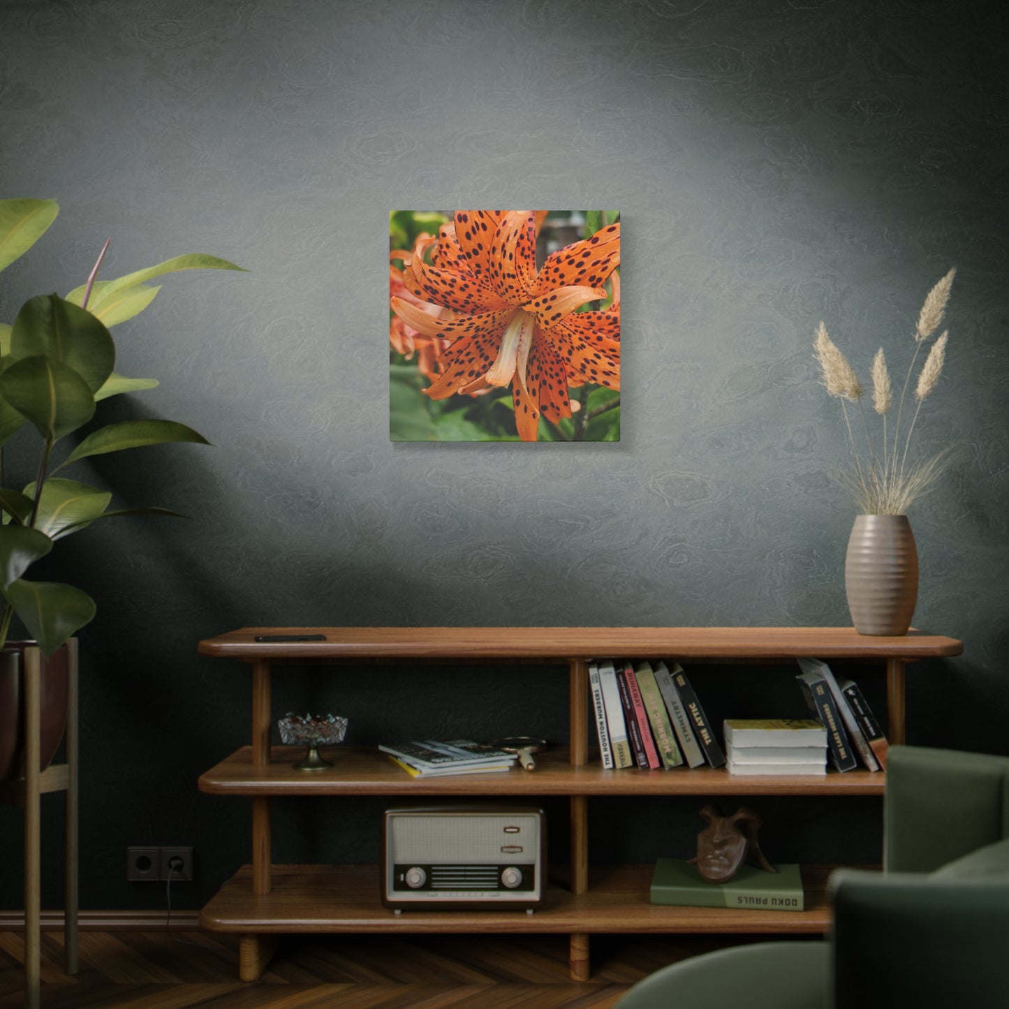 Tigerlily Thunderdome, Matte Canvas, Stretched, 1.25"
