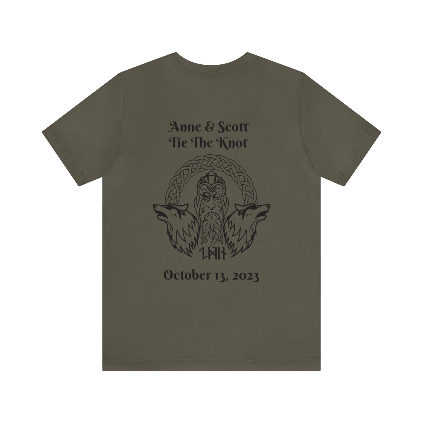 Anne and Scott, Best Man Berserker, Unisex Jersey Short Sleeve Tee