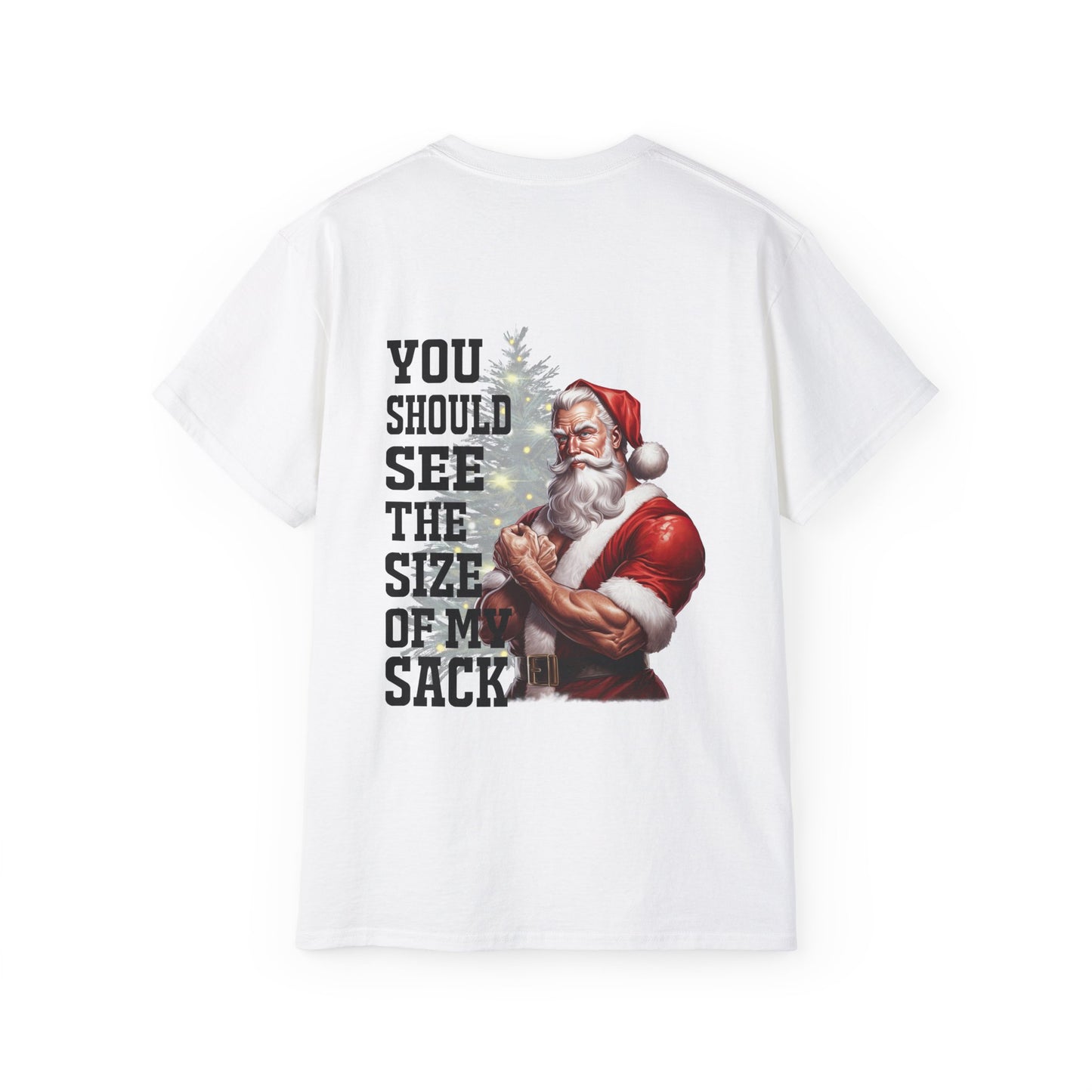 December Daddy Santa Holiday Unisex Ultra Cotton Tee
