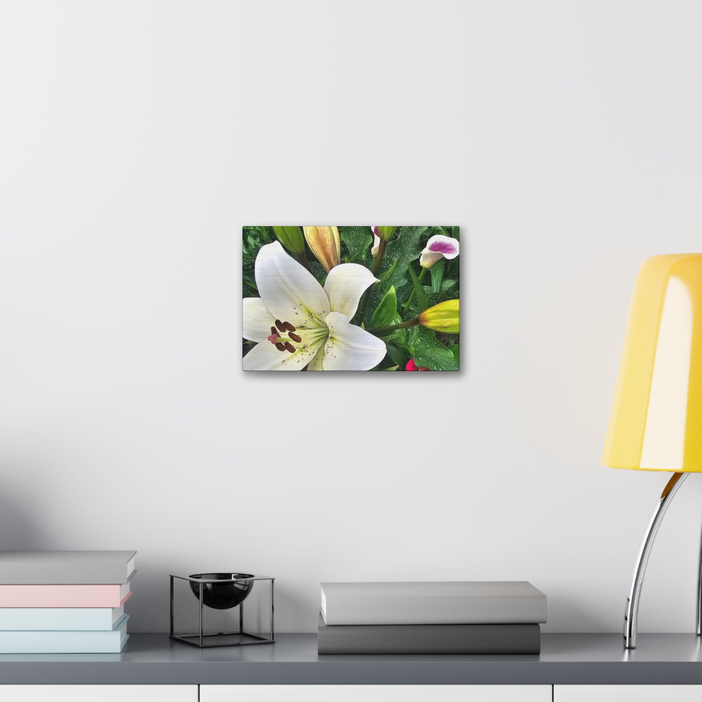 Lily Explosion, Canvas Stretched, 1.5''
