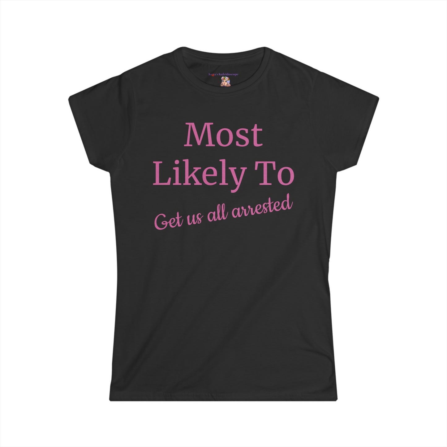 Bachelorette Party, Most Likely To, S-2XL, Women's Softstyle Tee