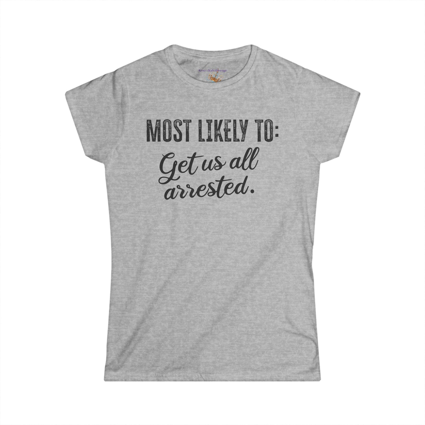Bachelorette Party Most Likely To, S-2XL, Women's Softstyle Tee