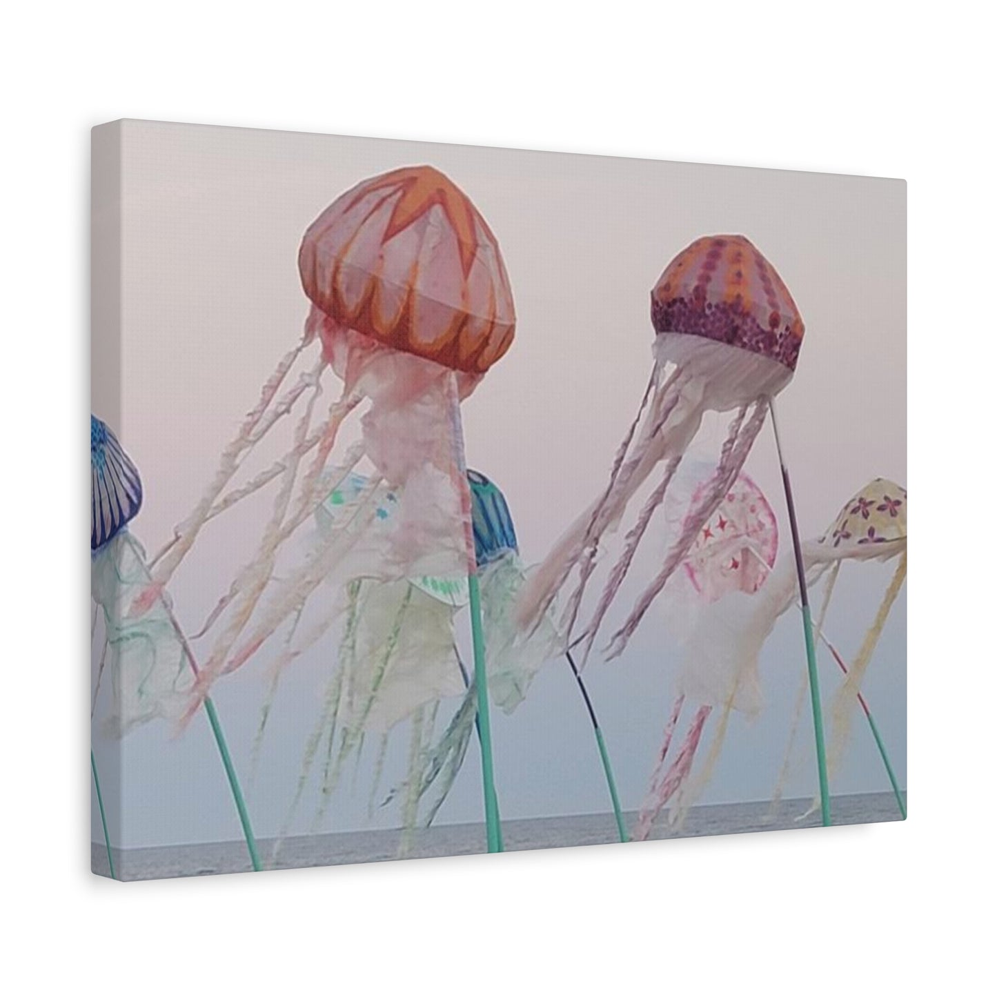 Jellyfish Jamboree, Matte Canvas, Stretched, 1.25"