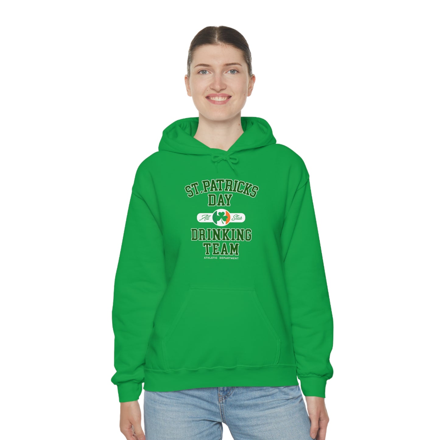 Unisex St Patrick's Day Drinking Team Hooded Sweatshirt