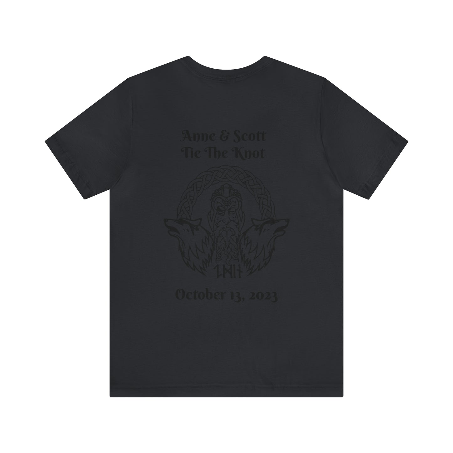 Anne and Scott, Best Man Berserker, Unisex Jersey Short Sleeve Tee