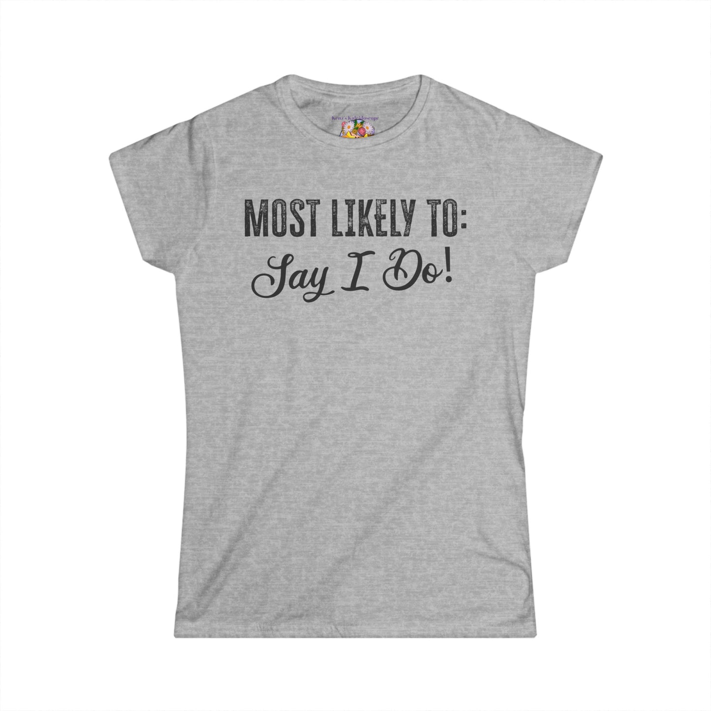 Bachelorette Party, Most Likely To, S-2XL, Women's Softstyle Tee