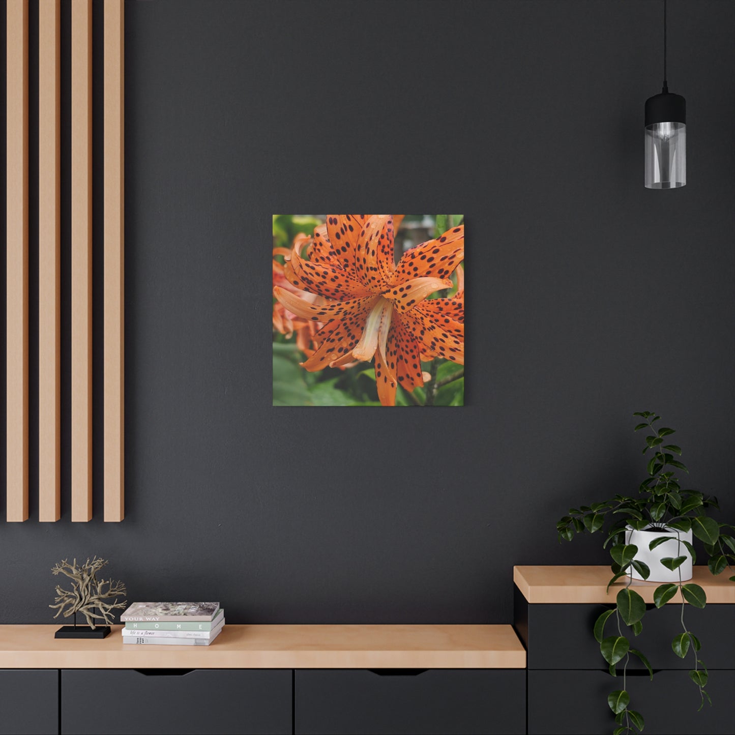 Tigerlily Thunderdome, Matte Canvas, Stretched, 1.25"