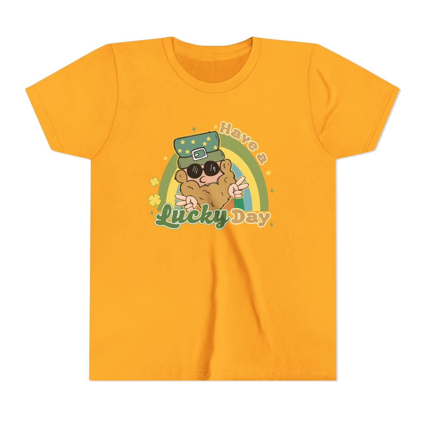 Lucky St Patricks Day Youth Short Sleeve Tee