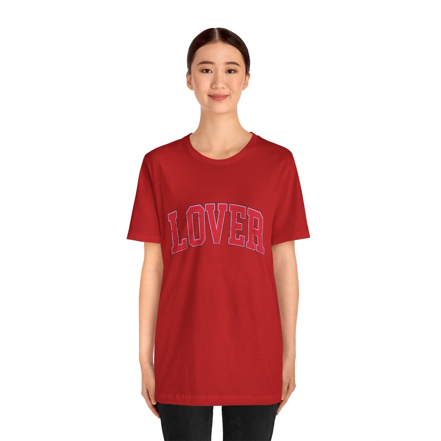 Lover Valentines Day Unisex Jersey Short Sleeve Tee