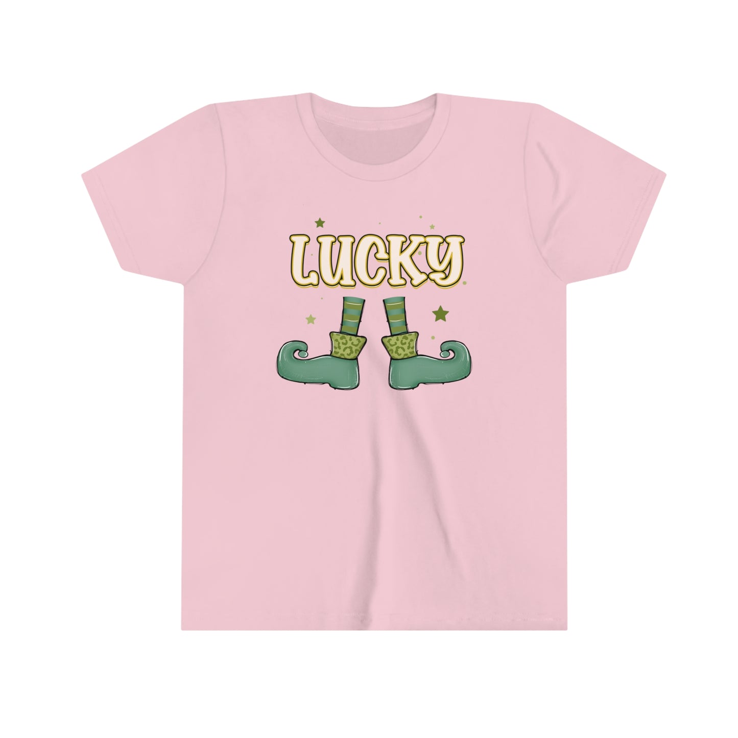 Lucky St Patricks Day Youth Short Sleeve Tee