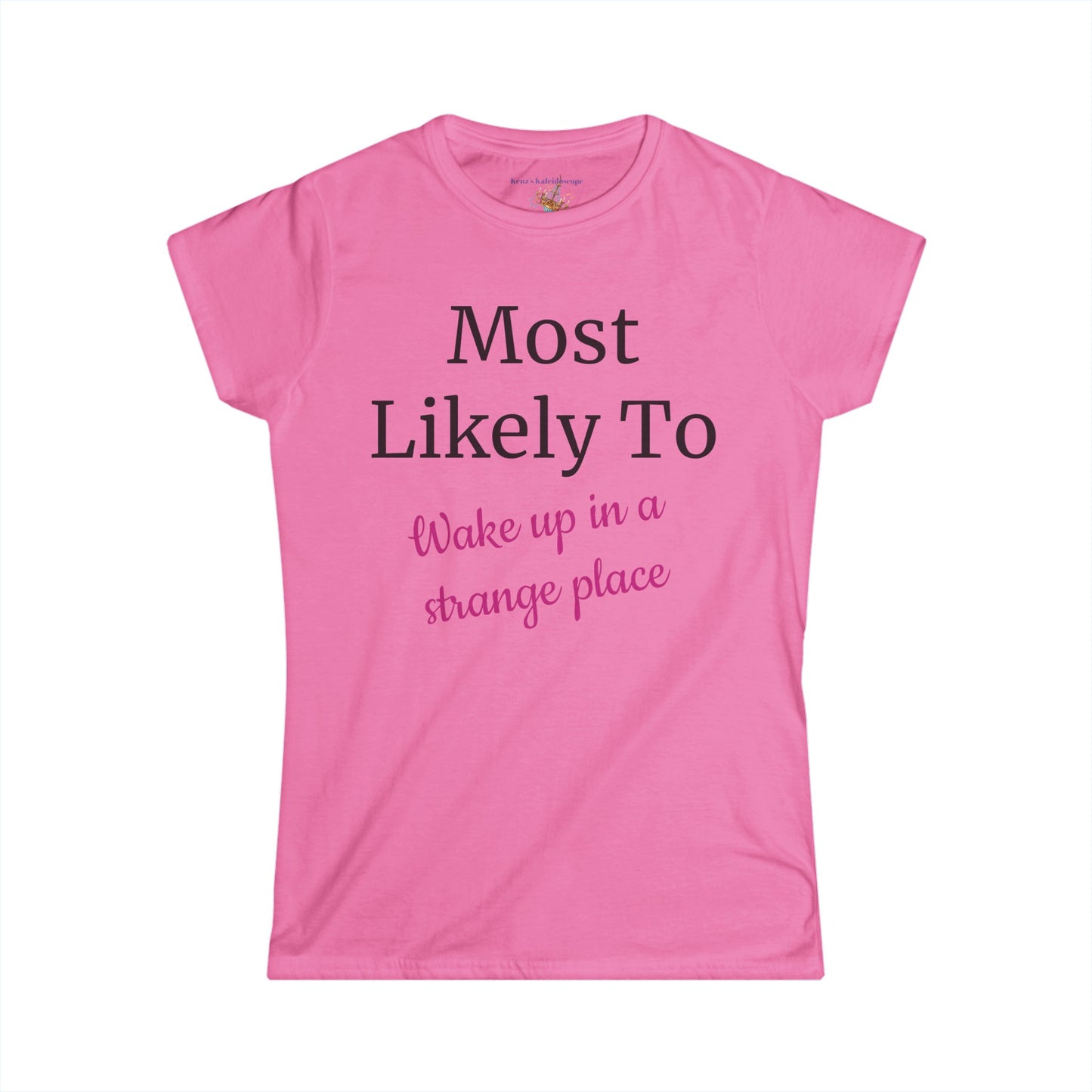 Bachelorette Party, Most Likely To, S-2XL, Women's Softstyle Tee