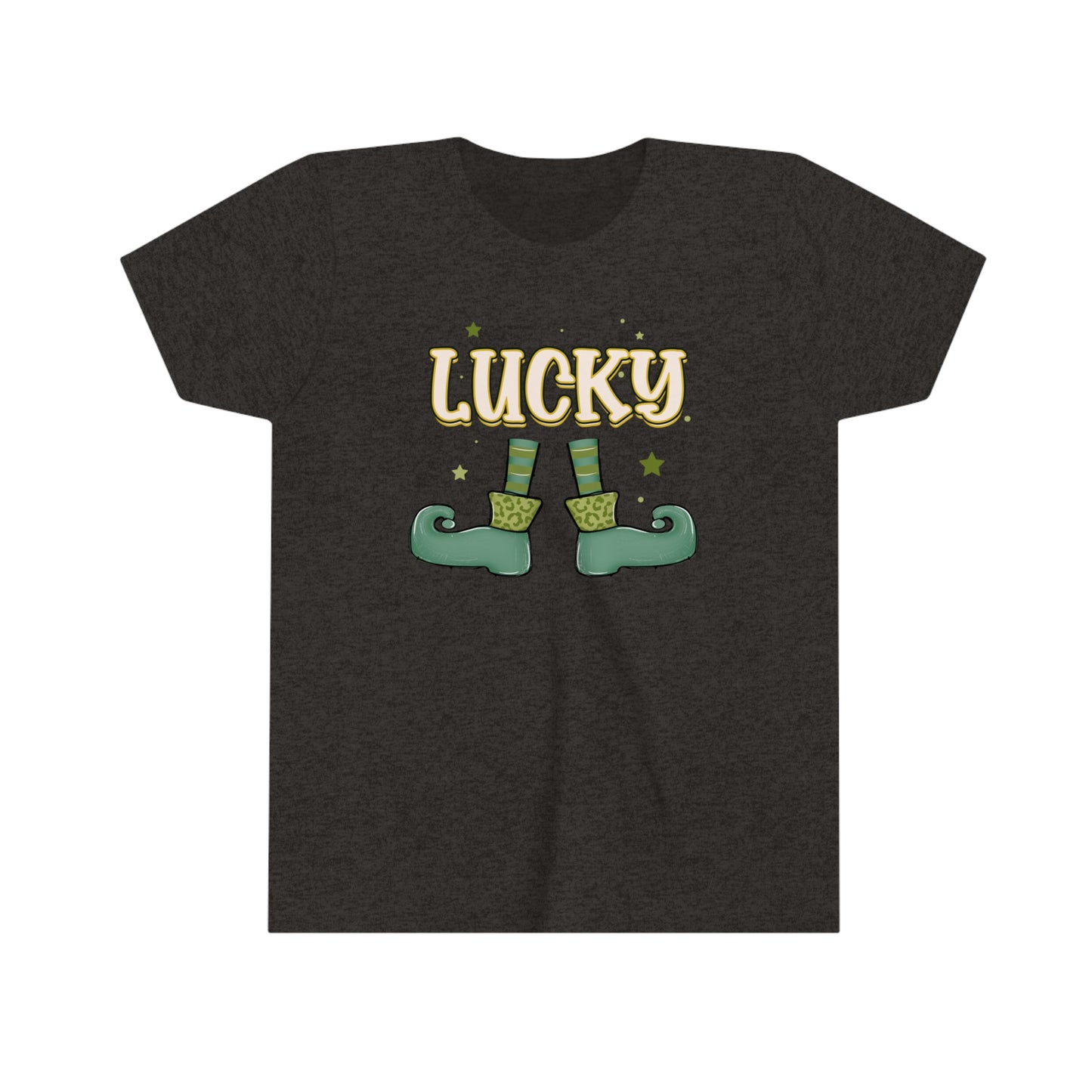 Lucky St Patricks Day Youth Short Sleeve Tee