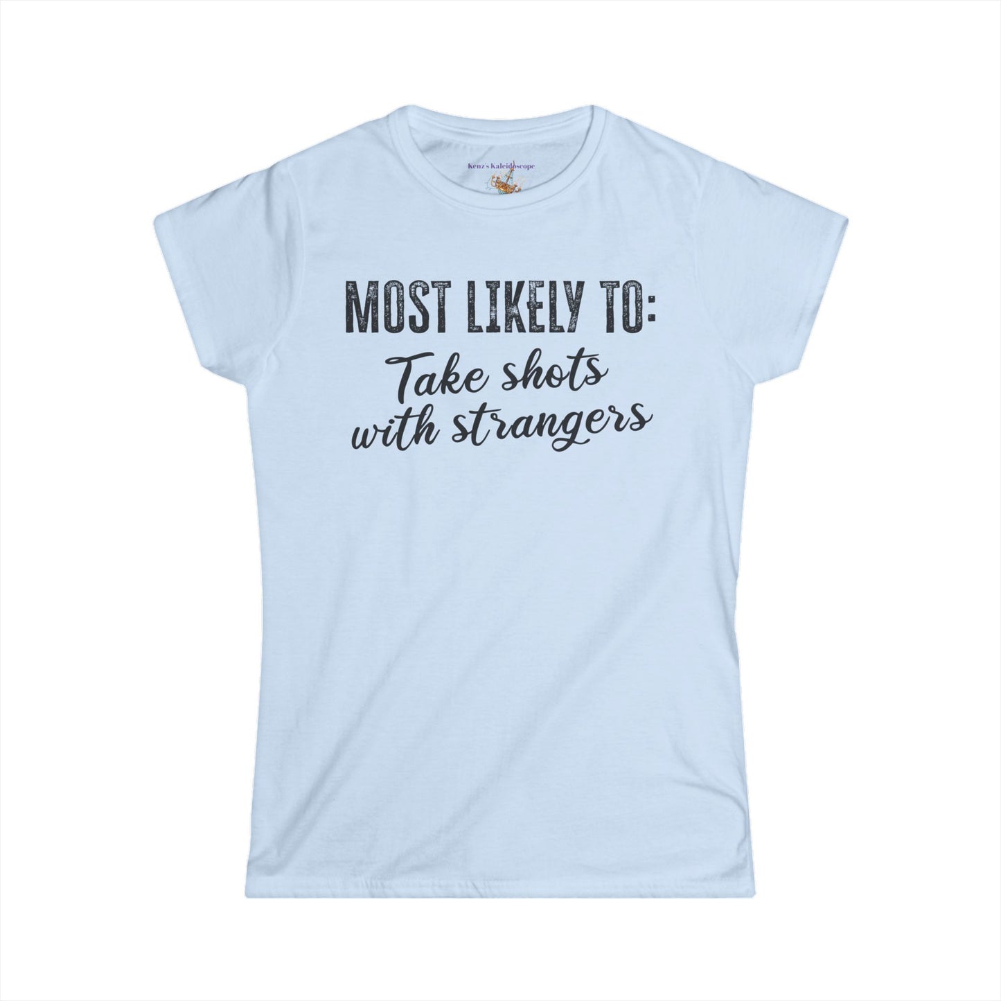 Bachelorette Party, Most Likely To, S-2XL, Women's Softstyle Tee