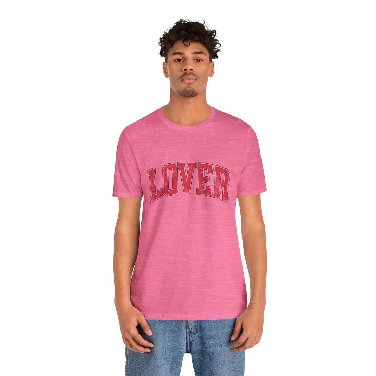 Lover Valentines Day Unisex Jersey Short Sleeve Tee