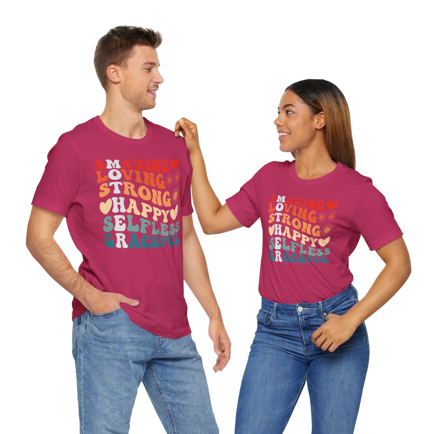 Mother's Day, Amazing Mother, XS-3XL, Unisex Jersey Short Sleeve Tee