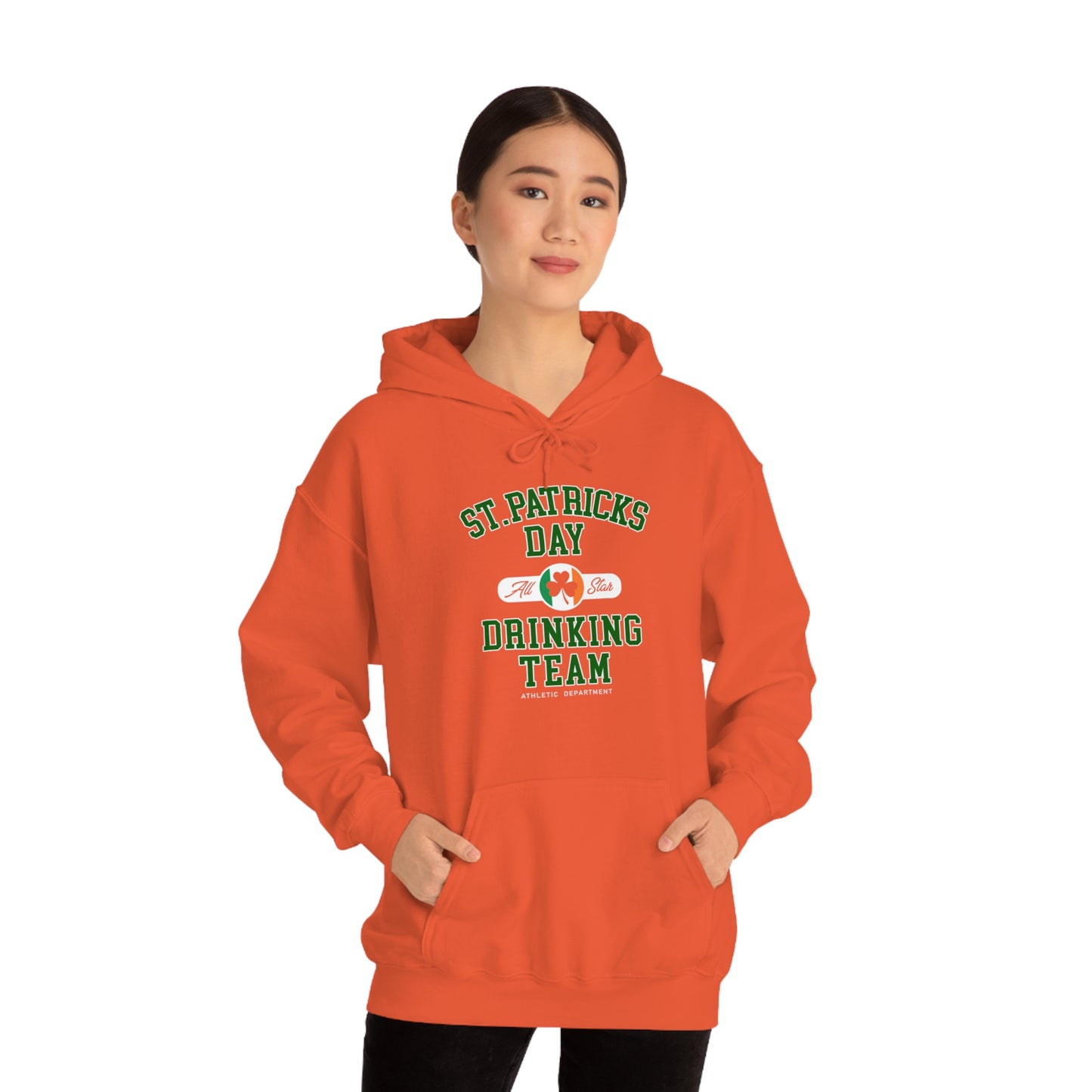 Unisex St Patrick's Day Drinking Team Hooded Sweatshirt