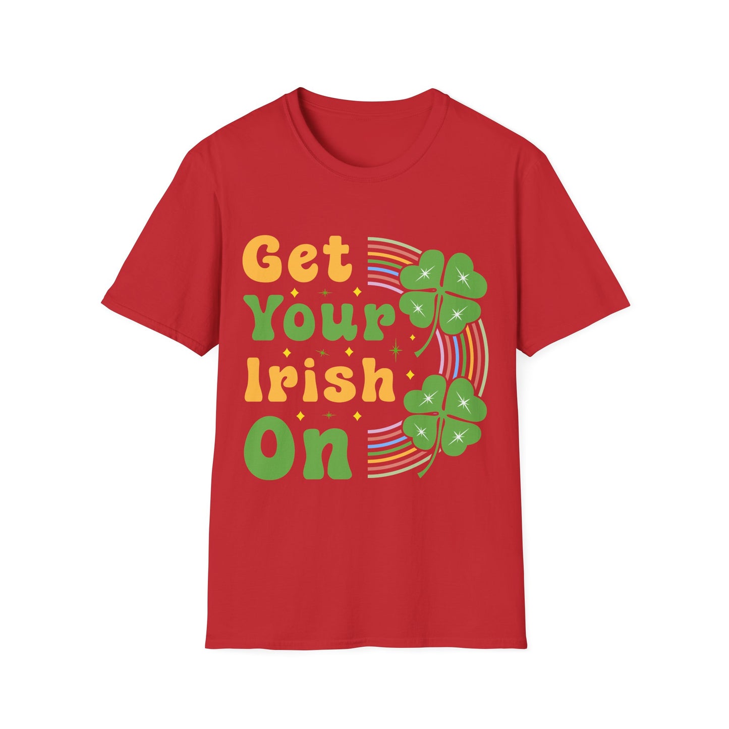 Unisex St Patricks Day Get Your Irish On Softstyle T-Shirt