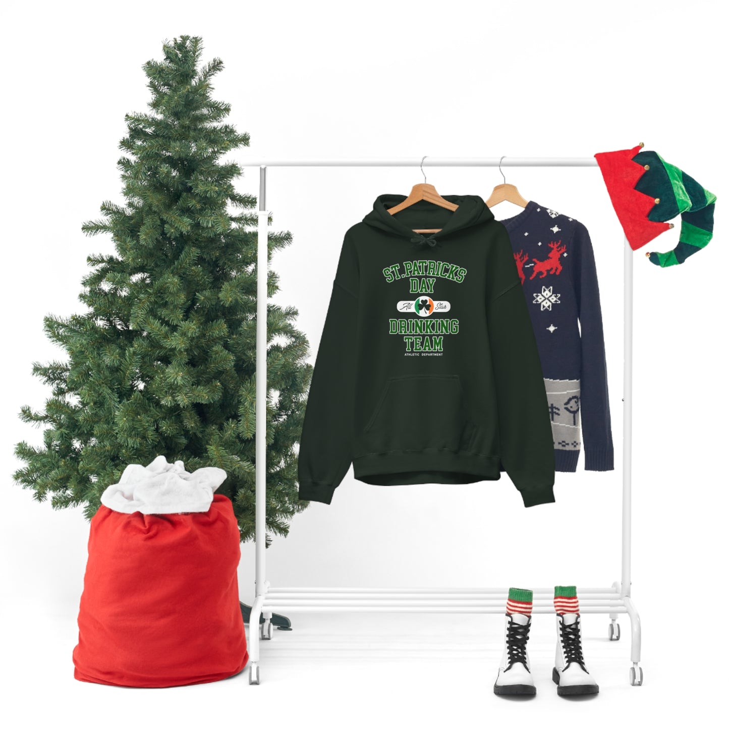Unisex St Patrick's Day Drinking Team Hooded Sweatshirt