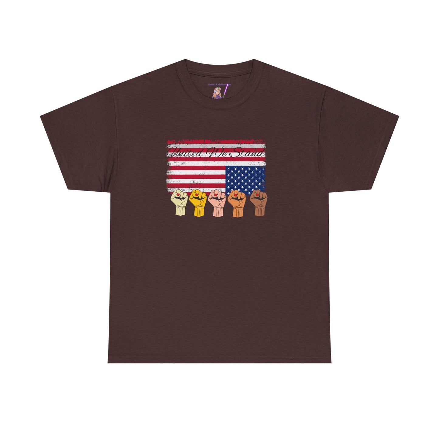 Patriotic T-Shirt, Unity Graphic Tee, American Pride Shirt, USA Flag Apparel