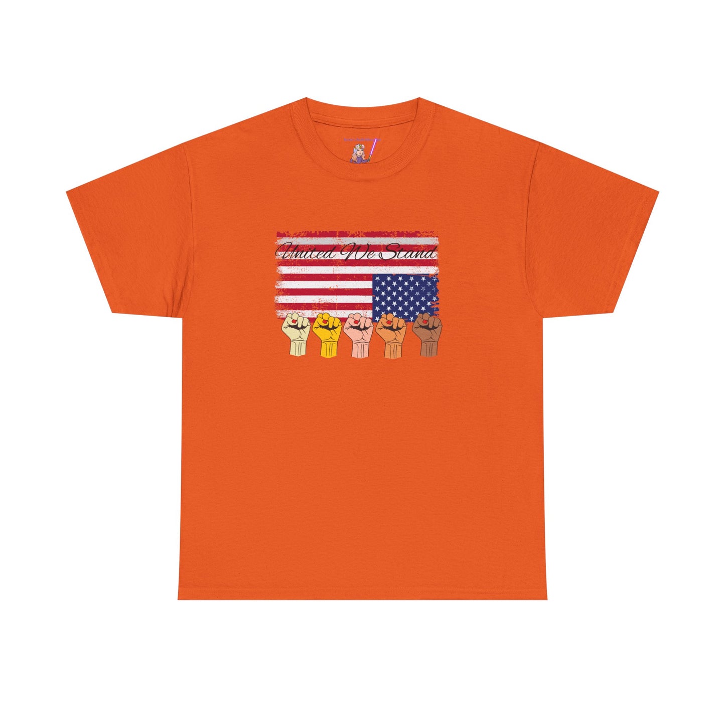 Patriotic T-Shirt, Unity Graphic Tee, American Pride Shirt, USA Flag Apparel