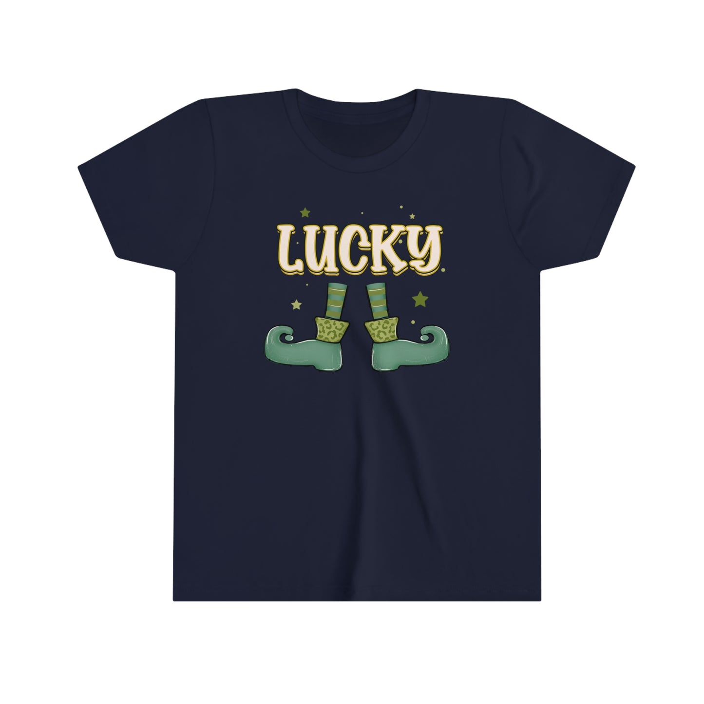 Lucky St Patricks Day Youth Short Sleeve Tee
