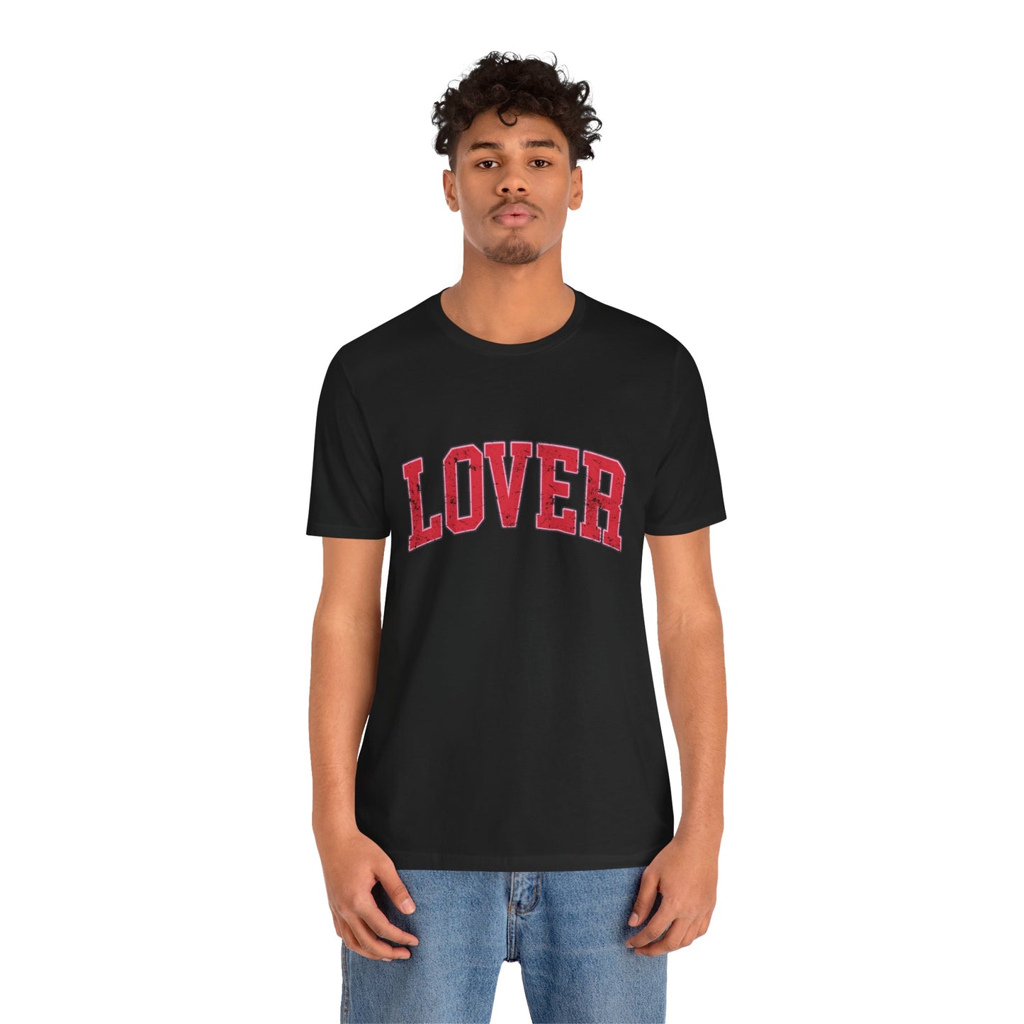 Lover Valentines Day Unisex Jersey Short Sleeve Tee