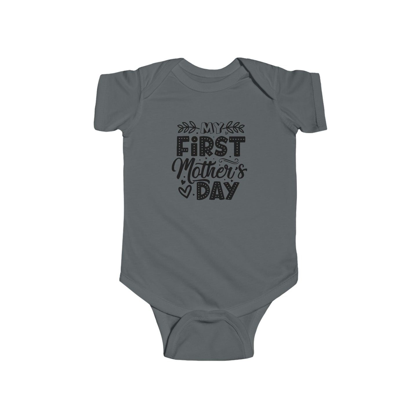 Mother's Day, First Mothers Day Onesie, Newborn -24M, Infant Fine Jersey Bodysuit