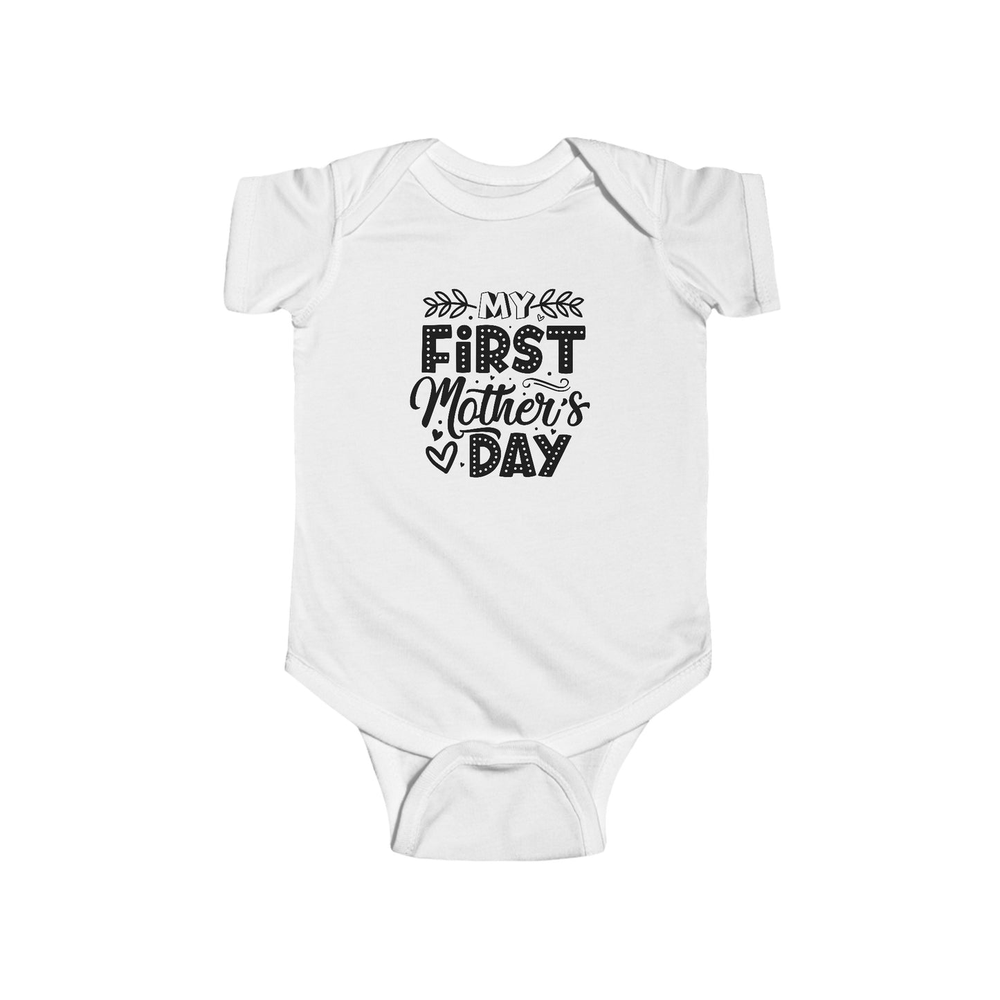 Mother's Day, First Mothers Day Onesie, Newborn -24M, Infant Fine Jersey Bodysuit