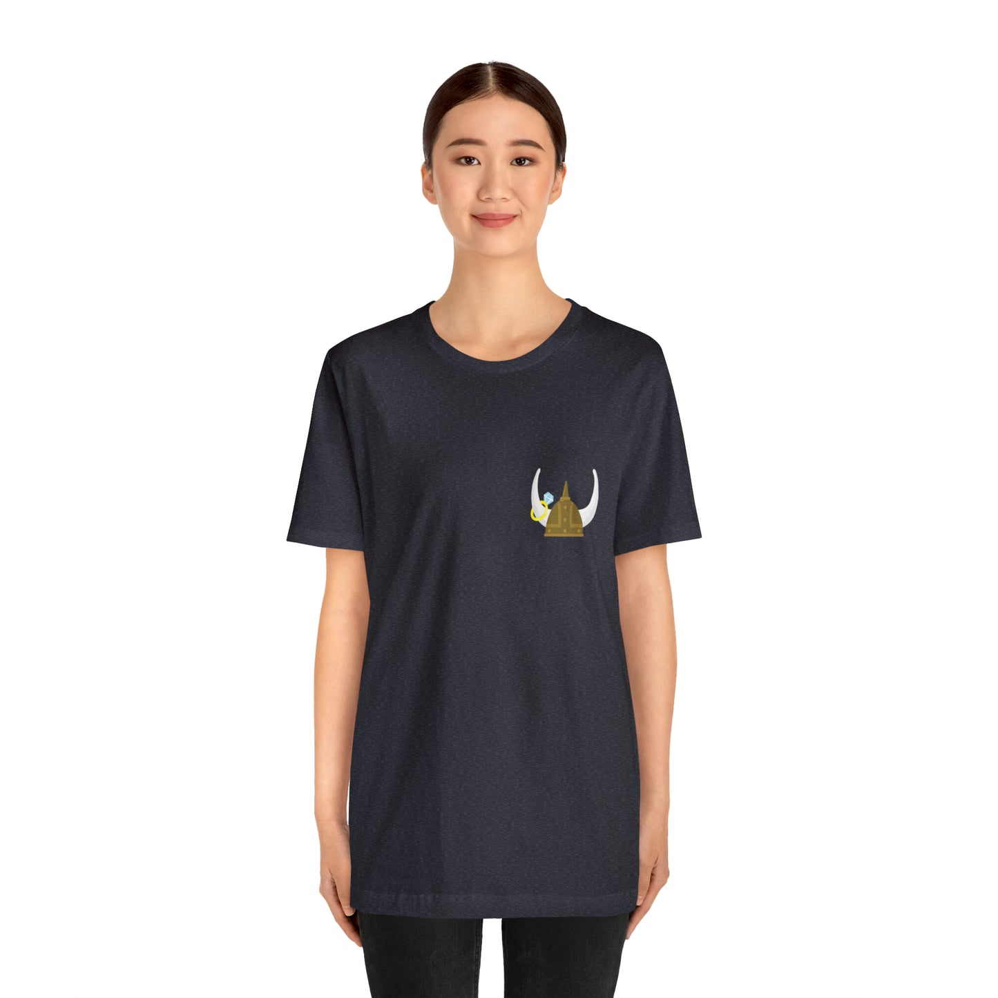 Anne and Scott, Bride, Unisex Jersey Short Sleeve Tee