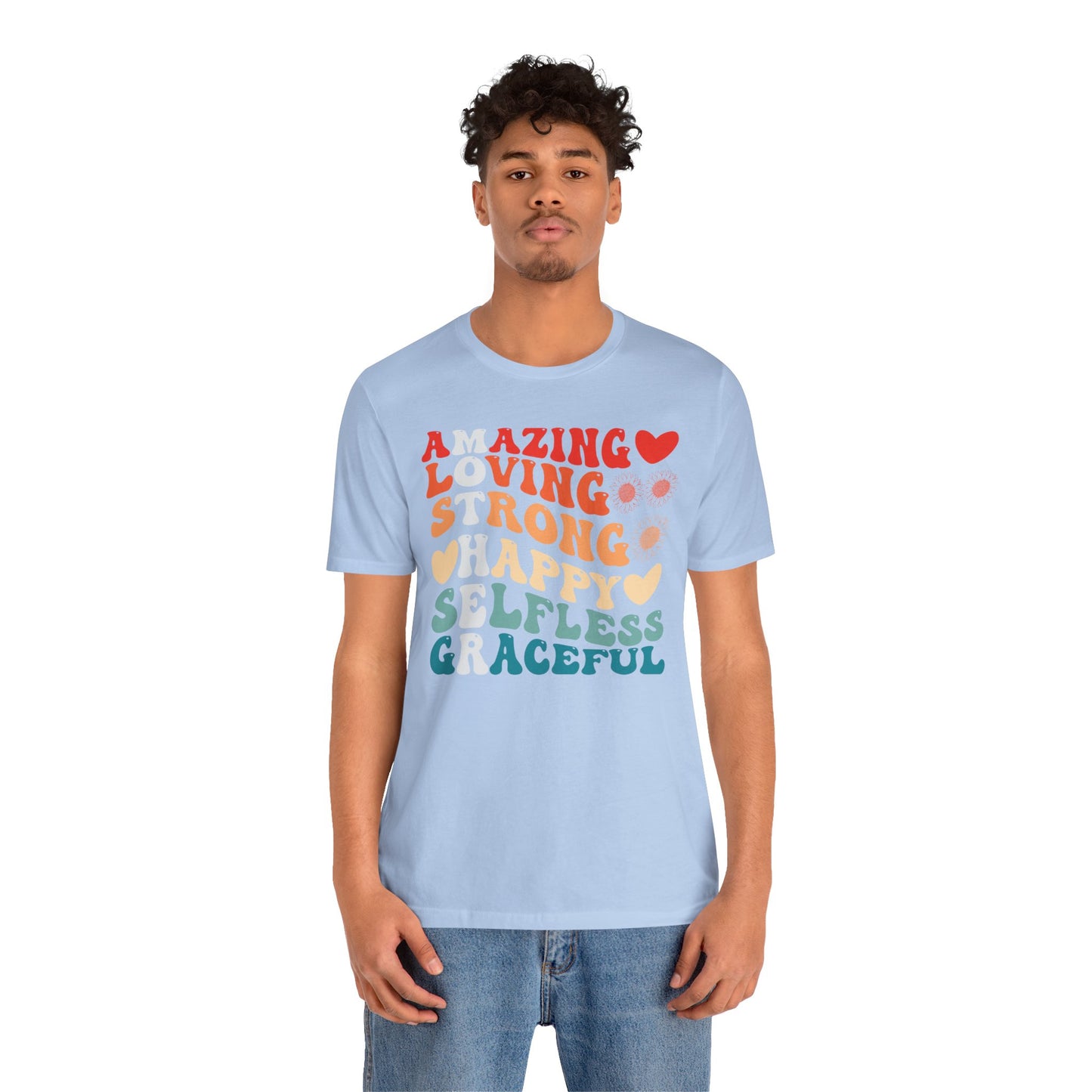 Mother's Day, Amazing Mother, XS-3XL, Unisex Jersey Short Sleeve Tee