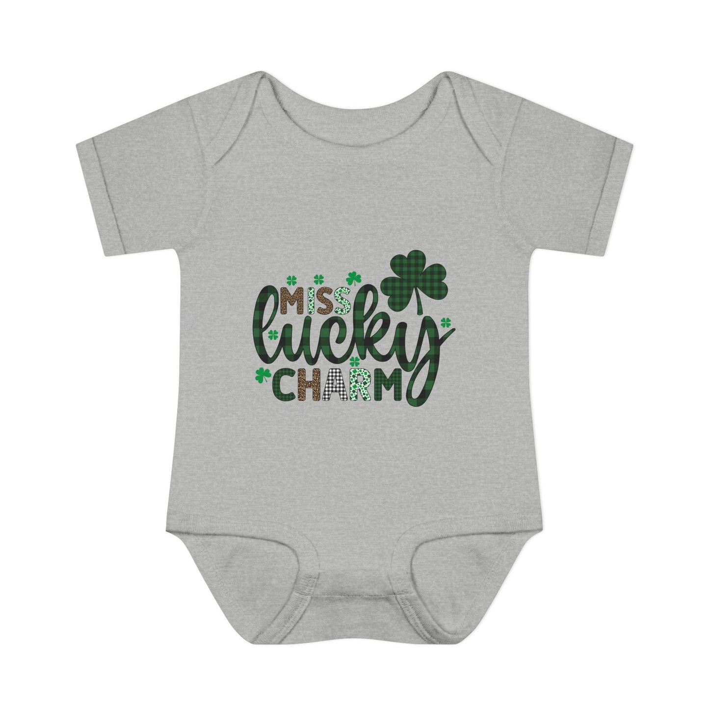 Miss Lucky Charm Infant Onesie Baby Rib Bodysuit