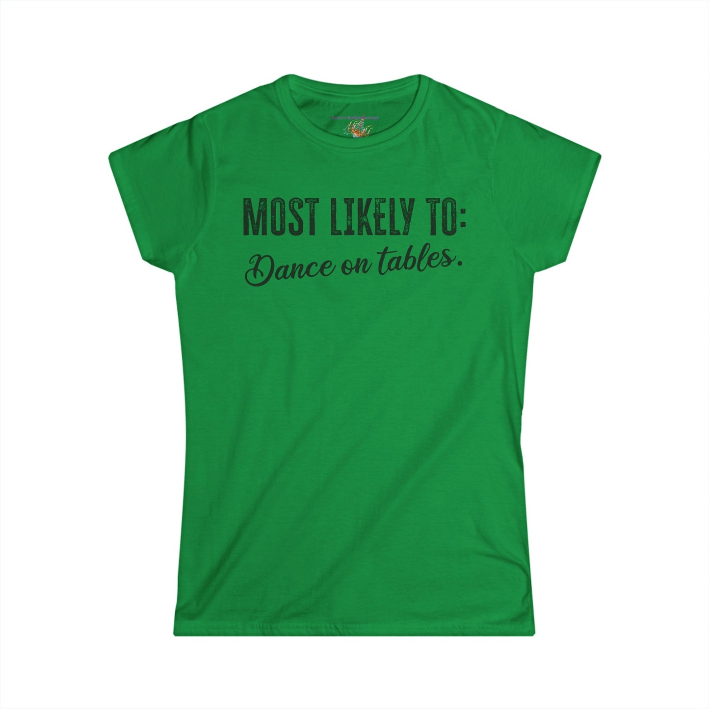 Bachelorette Party, Most Likely To, S-2XL, Women's Softstyle Tee